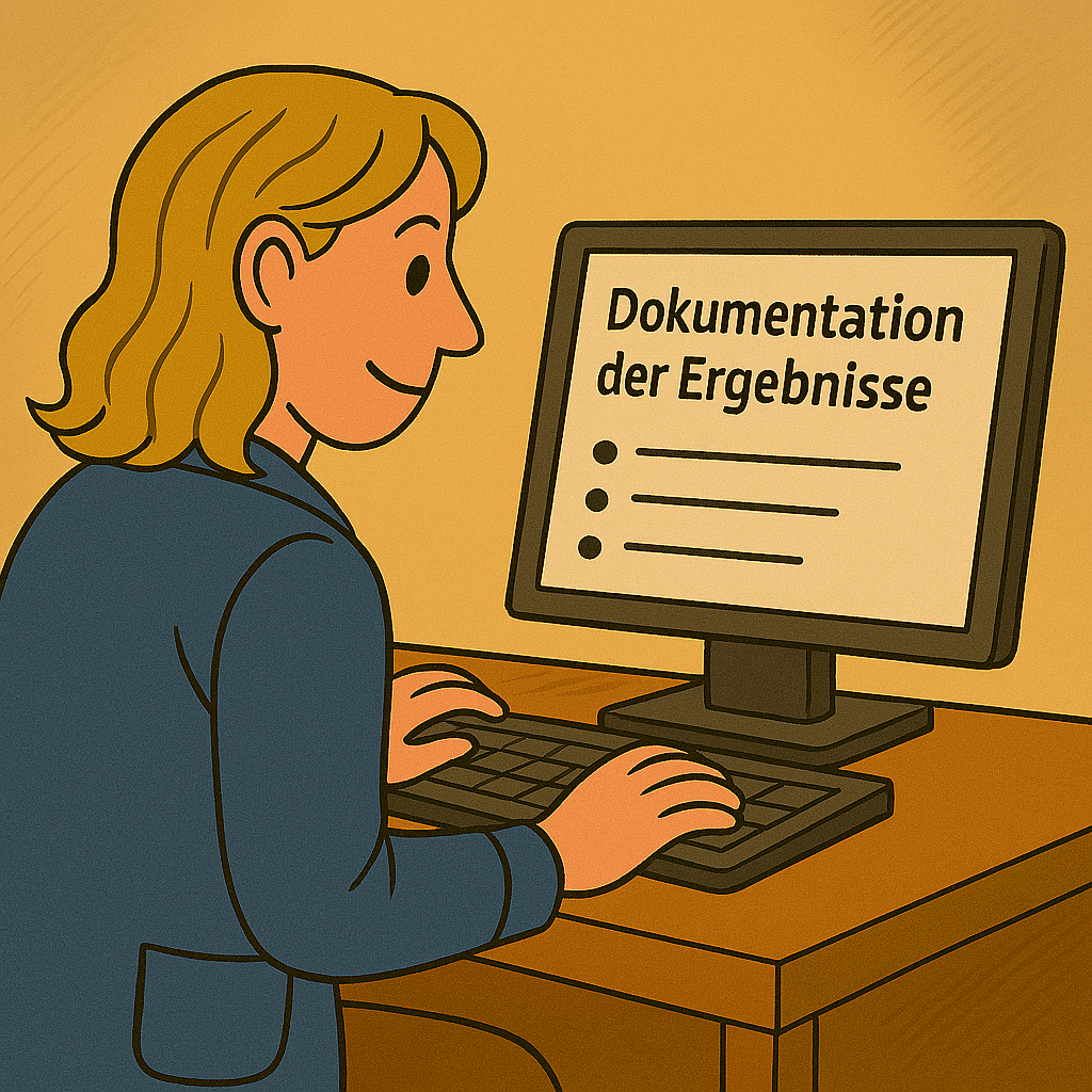 Dokumentation der EMF-Gefährdungsbeurteilung nach TREMF in Fertigungshalle